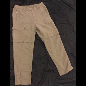 SOLD The North Face Convertible Zip Off Pants NWOT